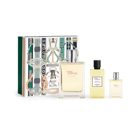 Terre d Hermes Eau Givree 3 Piece Eau De Parfum 100ml Gift Set – image 1
