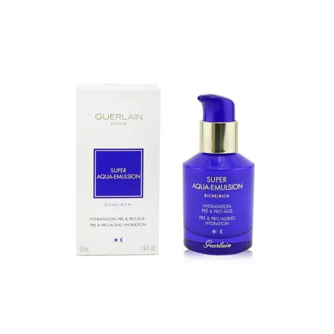 Guerlain SUPER AQUA Emulsion Riche – trasparente 50ml – immagine 1