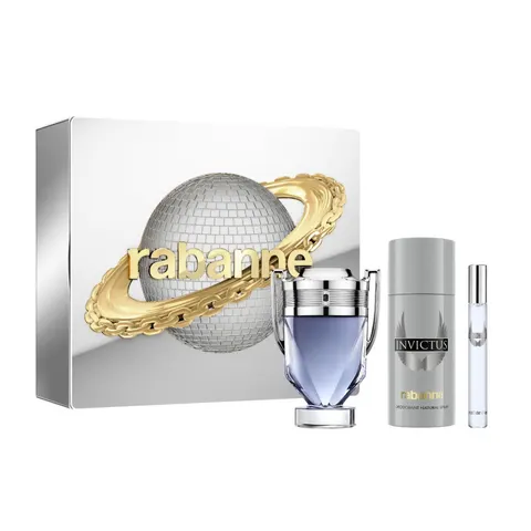 Rabanne - Invictus - Coffret - Eau De Toilette + Déodorant + Format Voyage – image 1