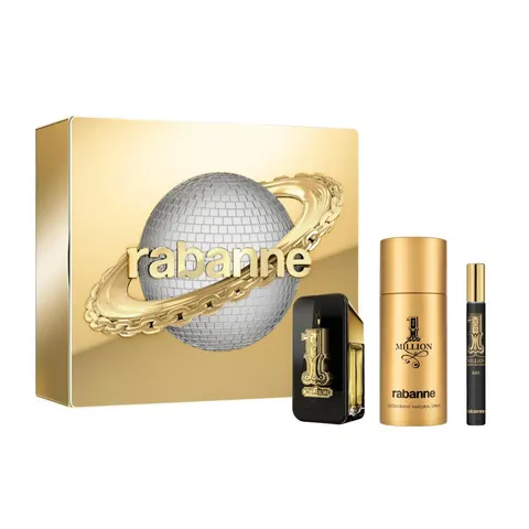 Rabanne 1Million Black 50ml EDP Deo+Spray Gift Set – image 1