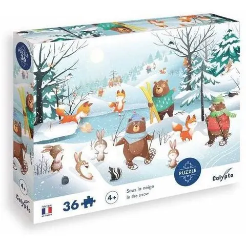 Puzzle 36 pcs Sous la Neige - Calypto – image 1