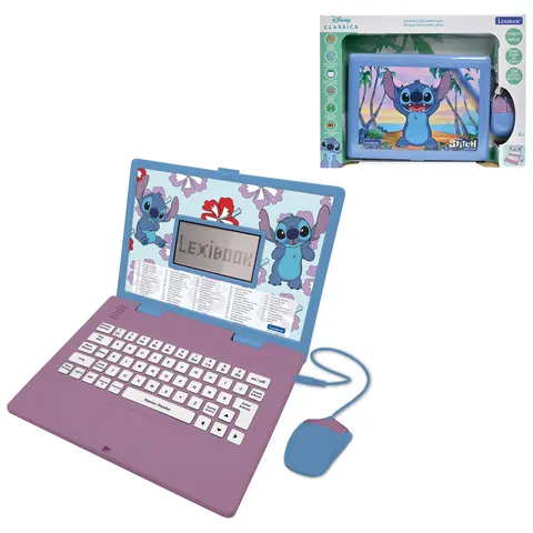 Ordinateur portable éducatif bilingue Stitch (FR/EN) – afbeelding 1