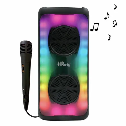 Bluetooth®-speaker met vlameffect en microfoon – groot formaat – afbeelding 1