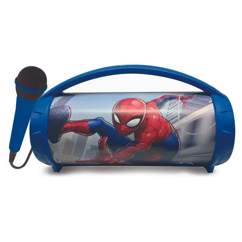 Lexibook Spider-Man Bluetooth Speakers with Lights & Mic – image 1