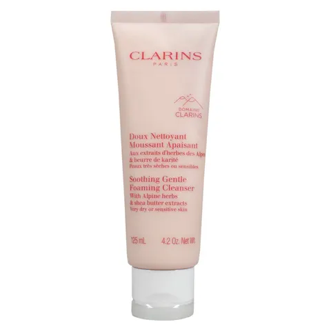 Clarins 125ml Foaming Soothing Cleanser – image 1