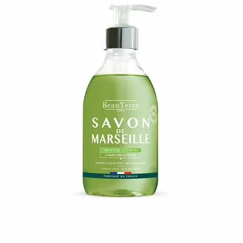 BeauTerra Marseille Soap Mint-Lemon 300 ml – image 1