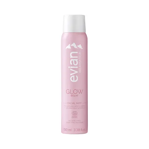 Evian Glow facial mist 100 ml – imagen 1