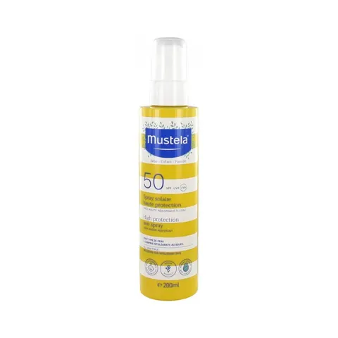 Mustela Spray Solar SPF50 200ml – imagen 1