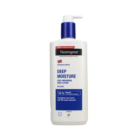 Neutrogena Deep Moisture Fast Absorbing Body Lotion 400ml – image 1