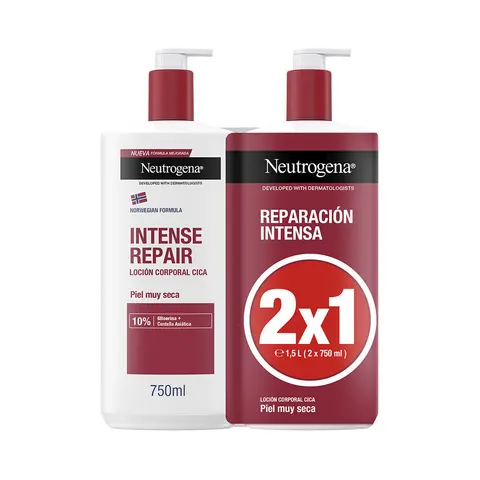Duo Intense Repair Lotion 2 x 750 ml – image 1