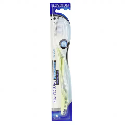 Elgydium Tandenb Witte Tanden Medium – afbeelding 1