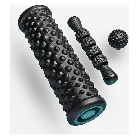 Decathlon Massage Kit: Massage roller, ball and stick – image 1