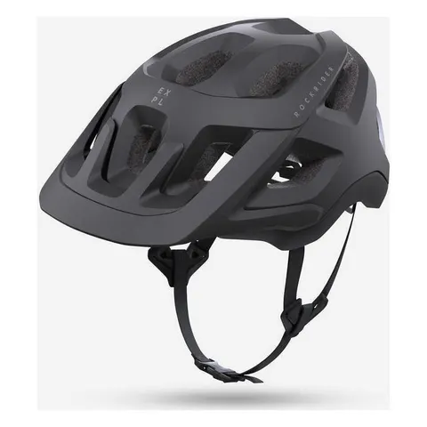 Decathlon Mountain Bike Helmet EXPL 50 – Black – image 1