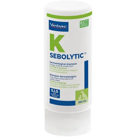 virbac Sebolytic Sis Shampoo 250 Ml – immagine 1