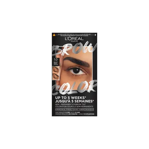 L'Oréal Paris Brow Color 1.0 Black – image 1