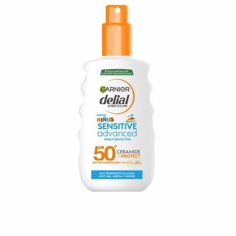 GARNIER Kids Sensitive Advanced Spray Protector SPF50+ 150 ml – imagen 1