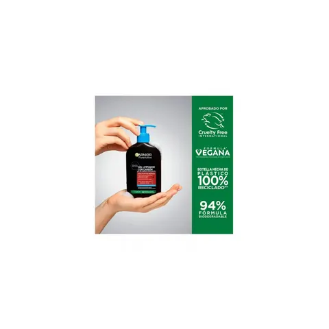 Garnier Pure Active Gel Limpiador Con Carbón 250ml – image 1