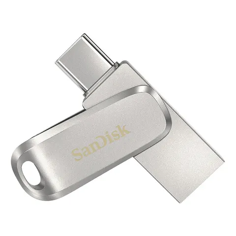 Sandisk 128 Gb Ultra Dual Luxe Pendrive Usb 3.1 +C – zdjęcie 1