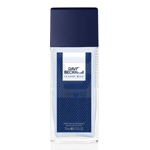 David Beckham Classic Blue Parfum 75ml Deodorant Spray – image 1