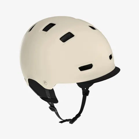 Kask na rower miejski Btwin 500 Orzeszek – 106989704 – zdjęcie 1