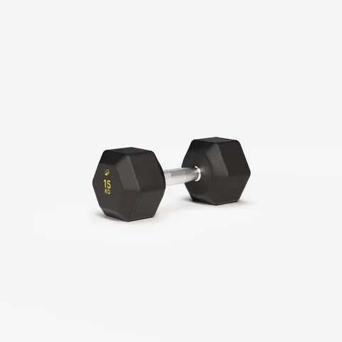 Decathlon Hex Dumbbell - 1 × 15kg – image 1