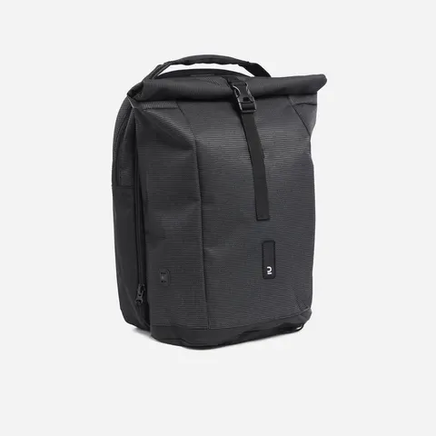 Decathlon Cycling Double Pannier Rack Reflective Bag 27L – image 1