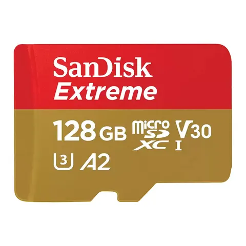 SanDisk Extreme 128 GB MicroSDXC UHS-I Class 10 – image 1