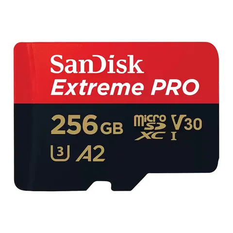 SanDisk micro SDXC Extreme Pro 256GB 200MB/s V30 – image 1
