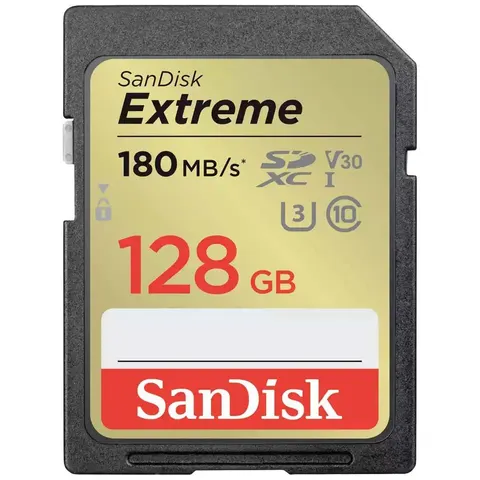 Sandisk Extreme 128 Gb Sdxc Uhs-I – zdjęcie 1
