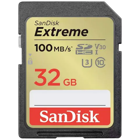 SanDisk Extreme 32GB SDXC Class 3 (U3) - Clase 10 – imagen 1