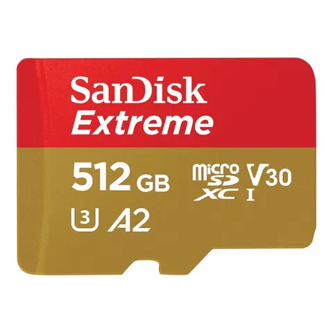 SanDisk micro SDXC Extreme 512GB 190MB/s V30 – image 1