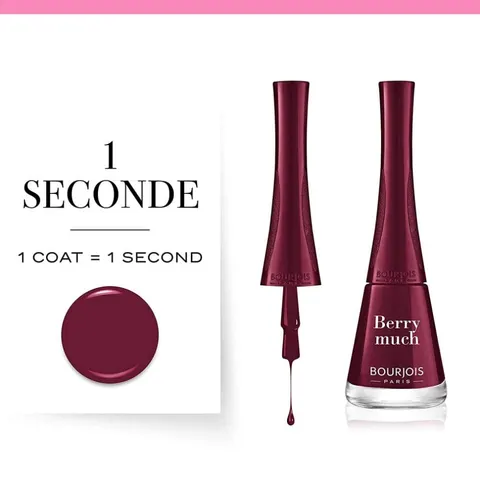 Bourjois 1 Second Nail Polish - 07 Berry Much – image 1