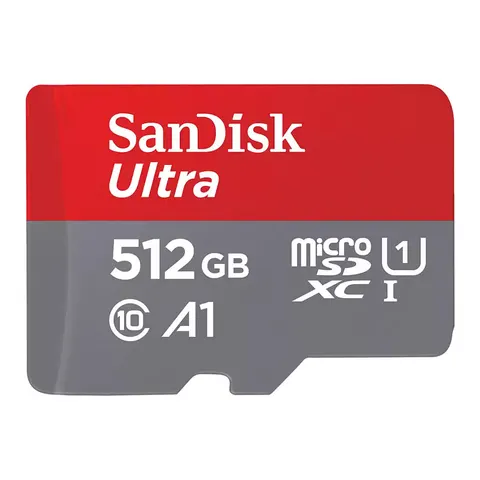 SANDISK Ultra - MicroSDXC - 512GB - 150mb/s – afbeelding 1