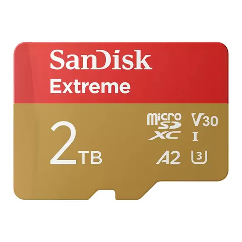 SanDisk Extreme 2 TB MicroSDXC UHS-I Class 10 – image 1