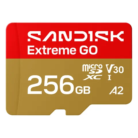 SanDisk Extreme GO 256 GB MicroSDXC UHS-I – imagen 1