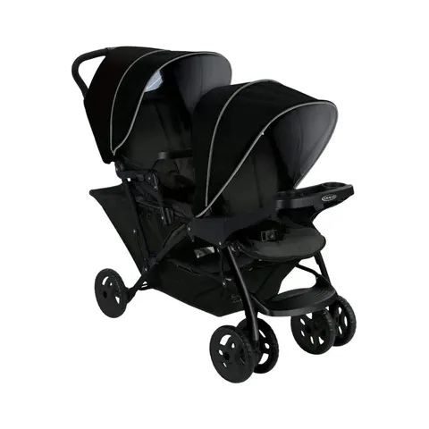 Graco Stadium Duo Tandem Pushchair - Black – image 1