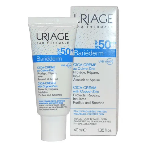 Uriage Bariederm cica crema fp50+ – immagine 1