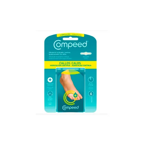 Compeed Callos hidratación continua 6 apósitos – imagen 1