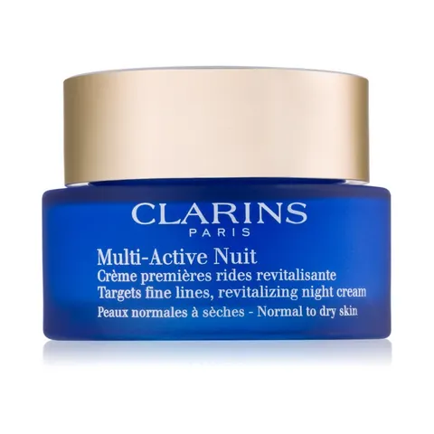 Multi-Active Night Cream - Normal to Dry Skin by Clarins for Unisex - 1.7 oz Cream – image 1