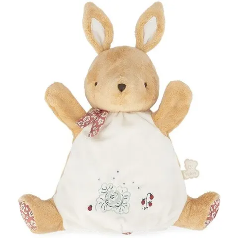 Doudou marionnette Lapin - Petites Chansons Kaloo – image 1