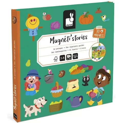 Janod: Magneti'Stories The Vegetable Garden – image 1