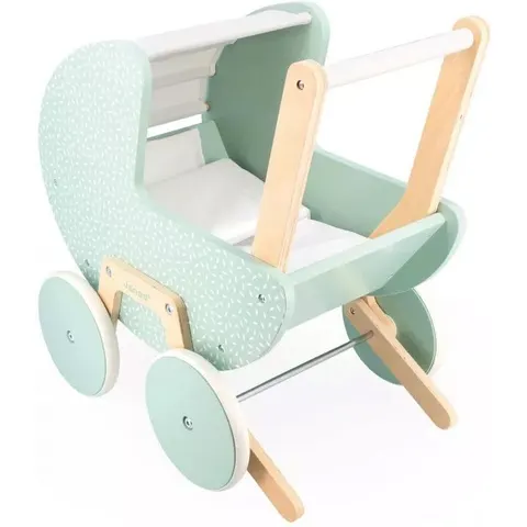 Janod Zen Doll's Pram – image 1