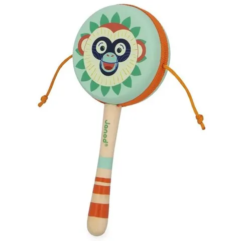 Tambour à main Singe Gioia - Janod – image 1