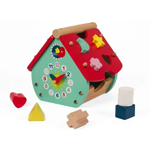 Janod Baby Forest Scatola Forme (legno) – immagine 1