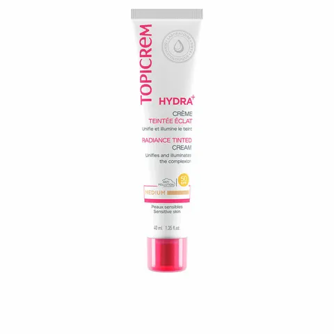 Topicrem Hydra+ Getinte Cr Eclat Medium 40ml Nf 40 ml Creme – Bild 1