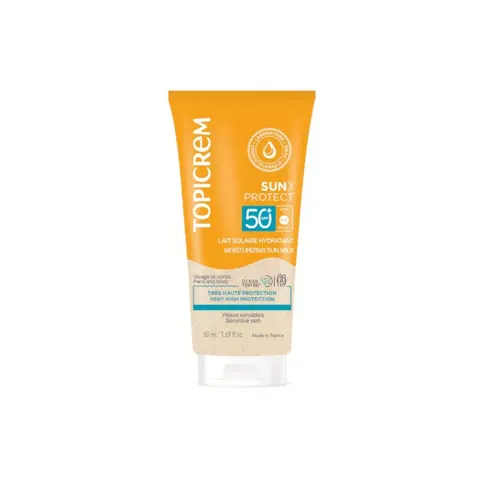 Topicrem Sun Protect latte solare idratante SPF50 50 ml – immagine 1