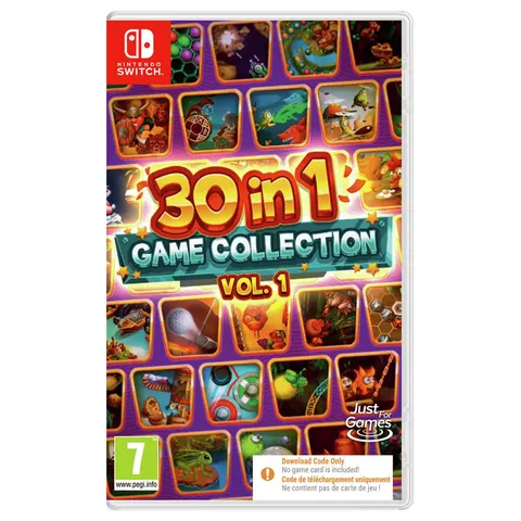 30 in 1 Game Collection Vol. 1 - Nintendo Switch - Code in a box – afbeelding 1
