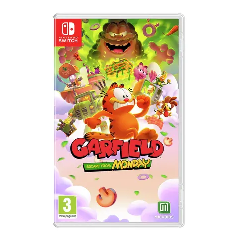 Garfield: Escape From Monday – Nintendo Switch – afbeelding 1