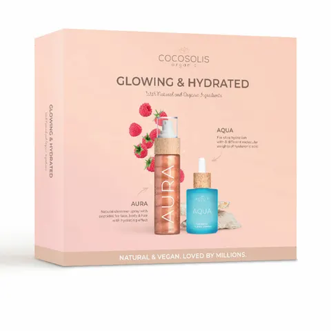 Cocosolis Glowing & Hydrated Estuche 2 pz – imagen 1