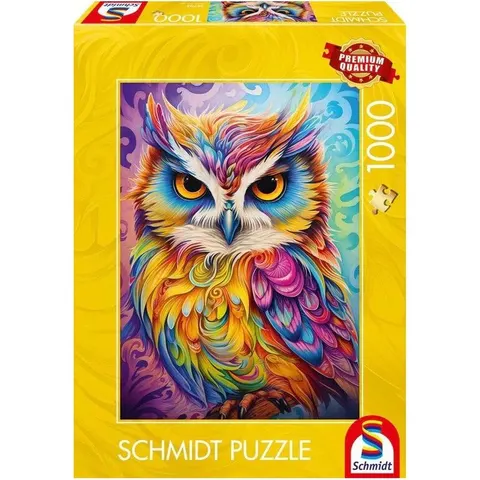 Puzzle 1000 pcs Le hibou-perroquet Schmidt – image 1